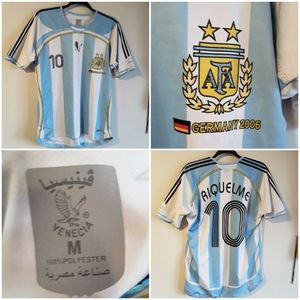 Venecia AFA Germany 2006 Riquelme#10 Soccer Jersey